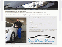 Tablet Screenshot of car-clean-mayen.de
